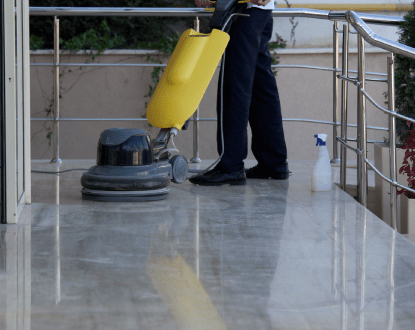 FLOOR WAXING